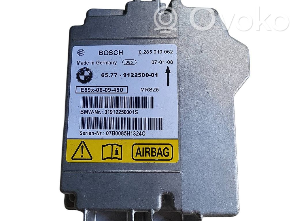 BMW 3 E90 E91 Airbag control unit/module 
