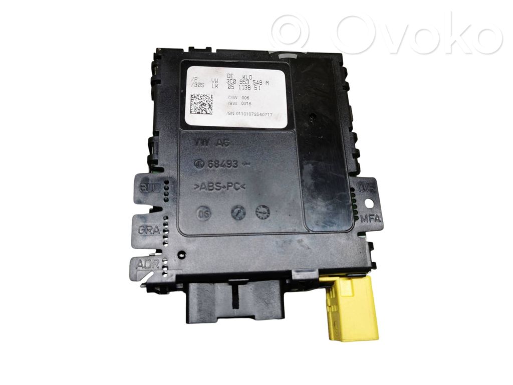 Sensor de ángulo de dirección   3C0953549M
