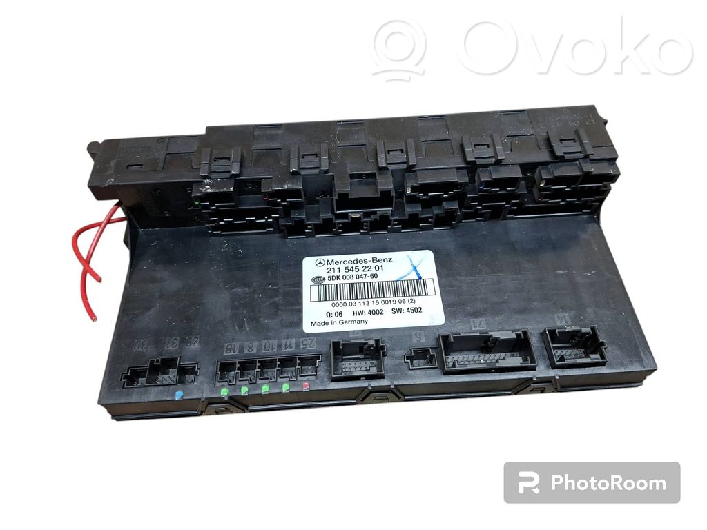 Mercedes-Benz E W211 Comfort/convenience module 