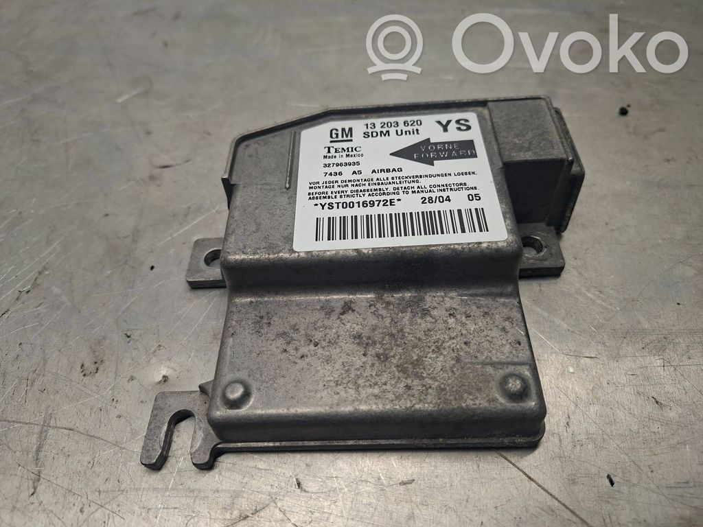 Airbag control unit/module   13203620