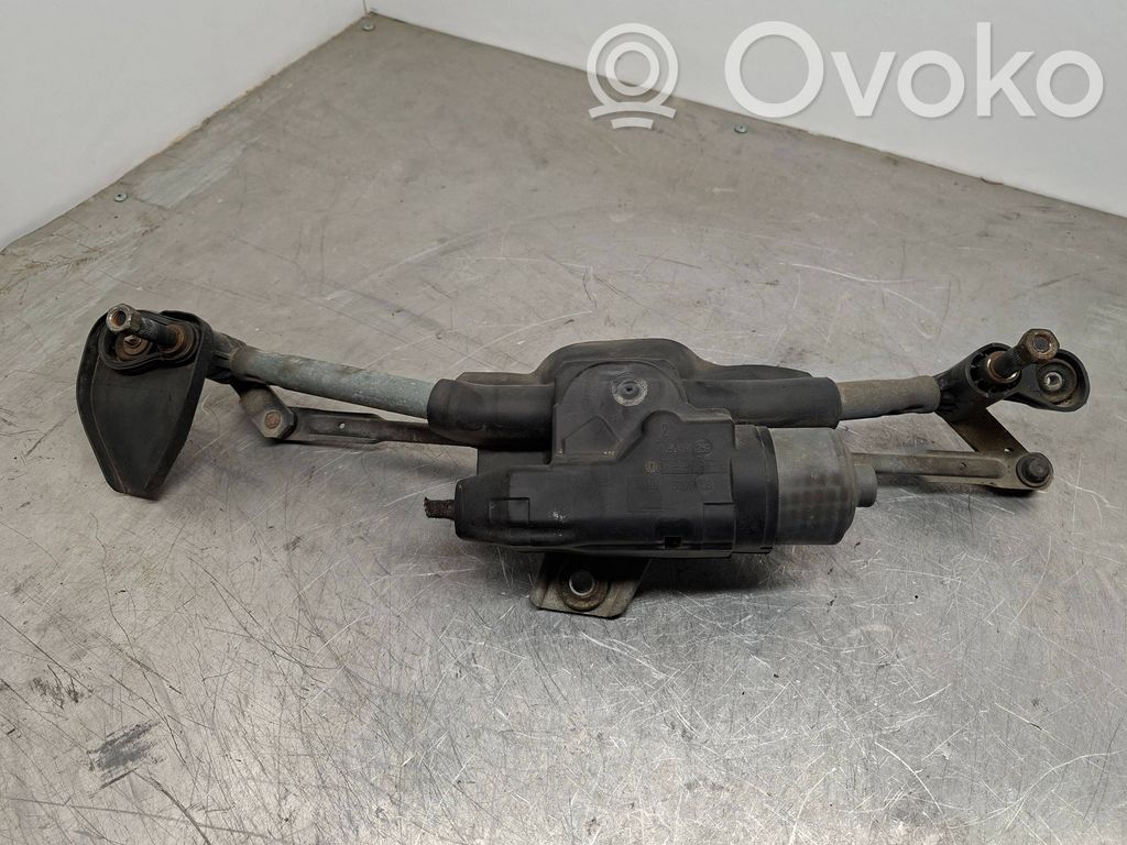 Opel Astra H Wischergestänge Wischermotor vorne 
