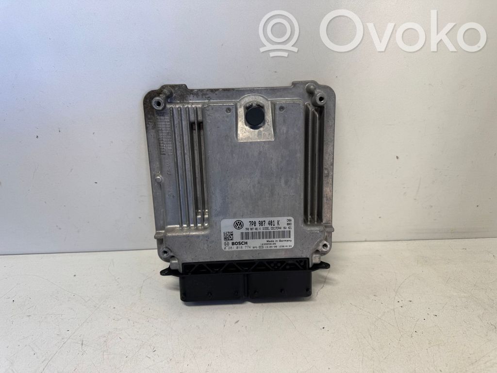 Volkswagen Touareg II Engine control unit/module 