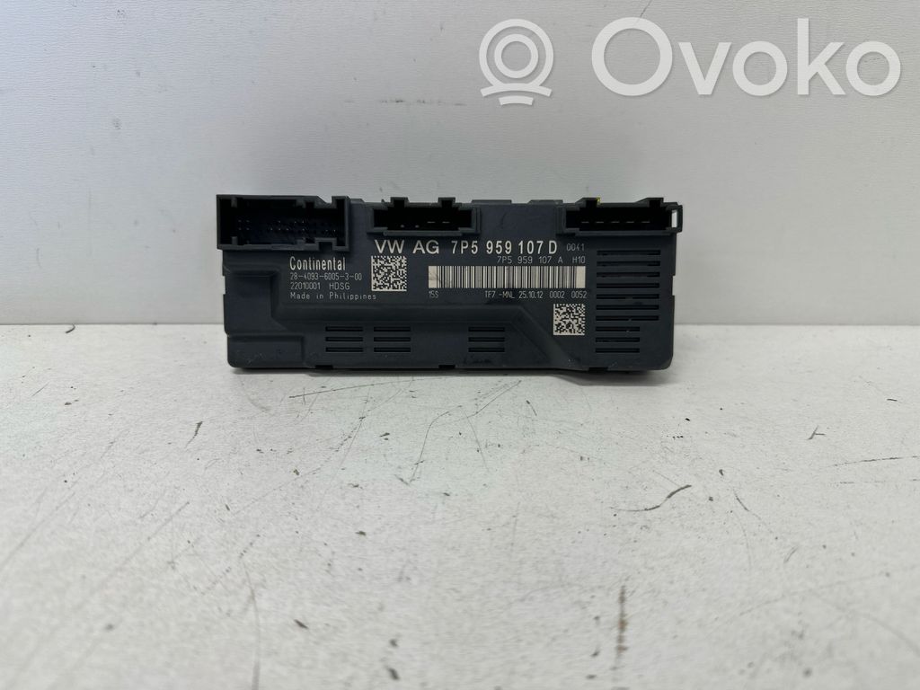Porsche Cayenne (92A) Tailgate/trunk control unit/module 