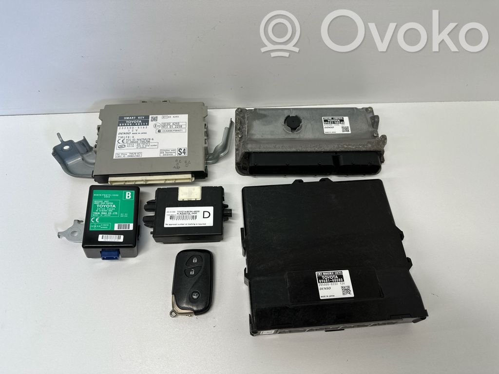 Lexus RX III Kit centralina motore ECU e serratura 