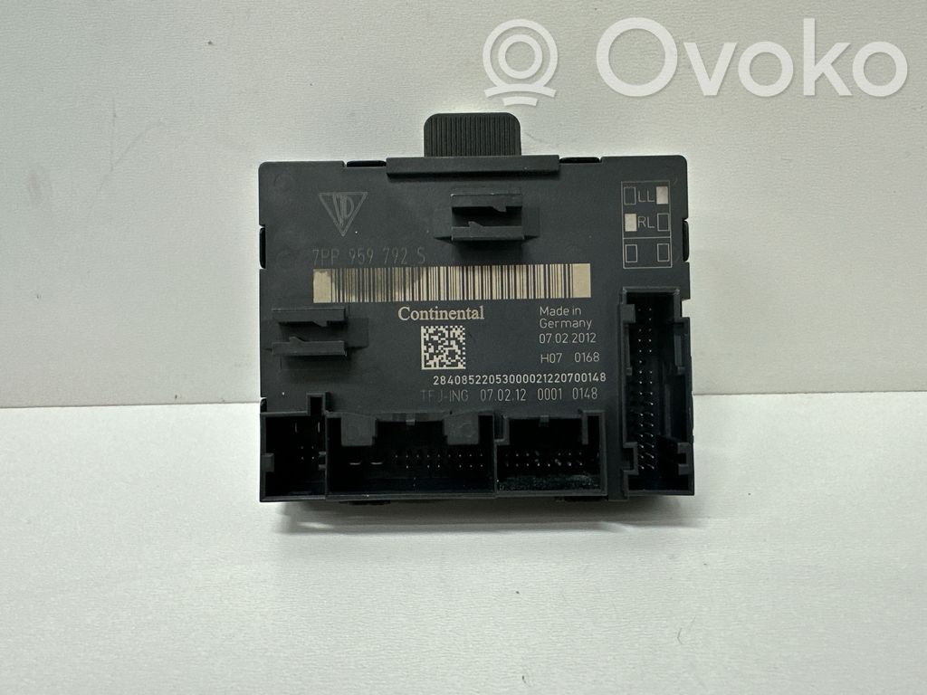 Porsche Cayenne (92A) Door control unit/module 
