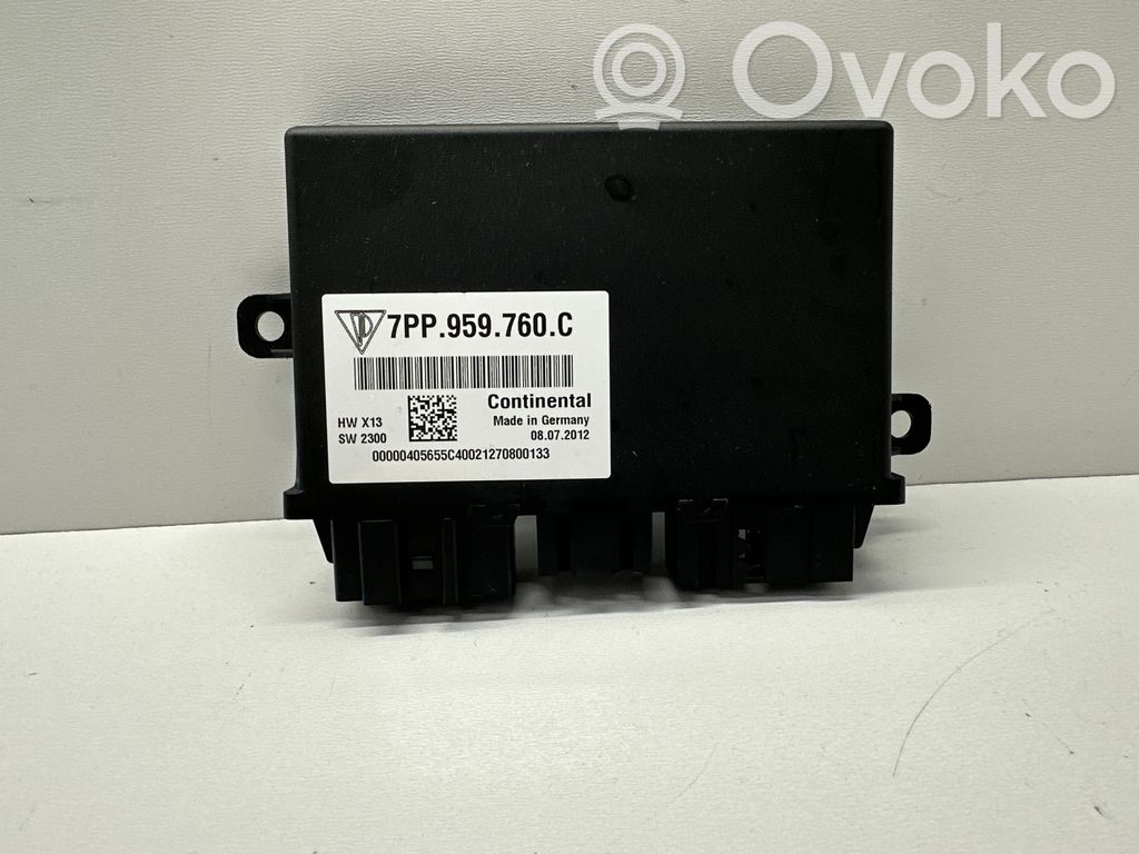 Porsche Cayenne (92A) Module de commande de siège 