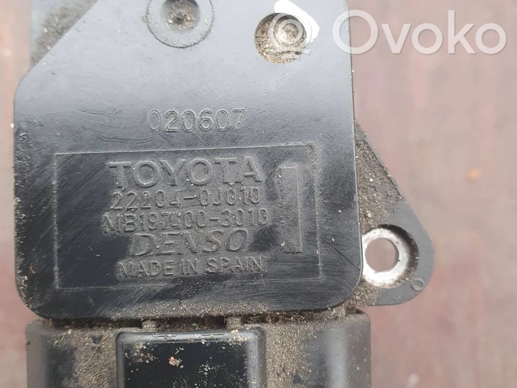 Toyota Corolla E120 E130 Oro srauto matuoklis 