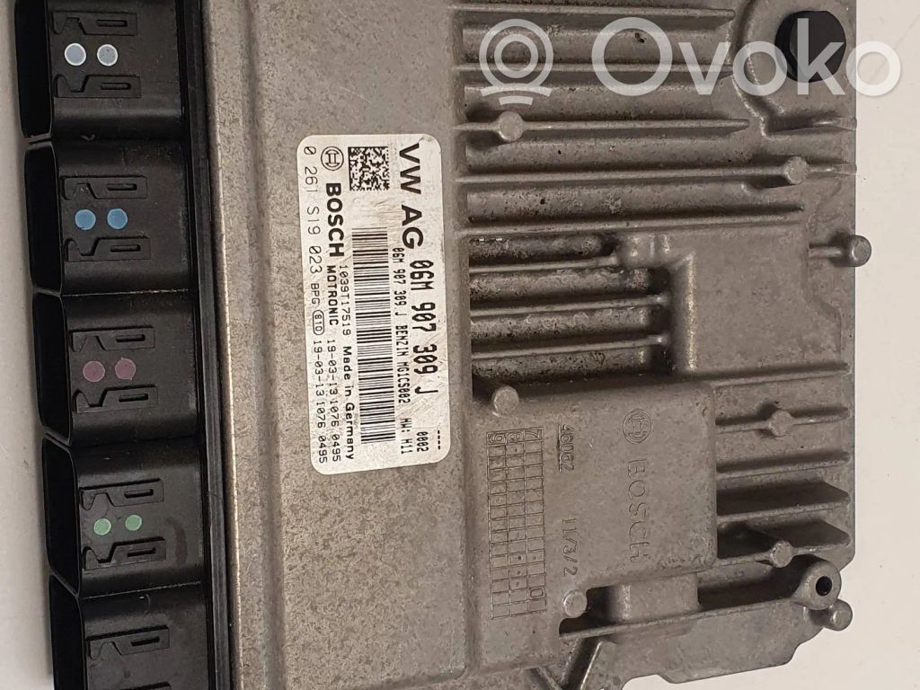 Engine control unit/module   06M907309J,0261S19023