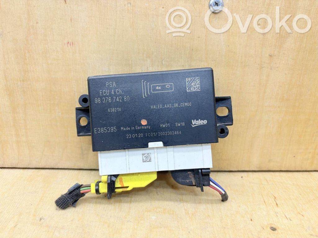Peugeot 208 I Parking PDC control unit/module 
