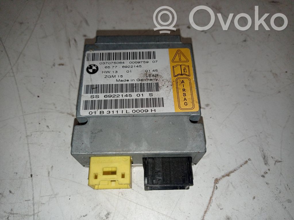 BMW 7 E65 E66 Airbag control unit/module 