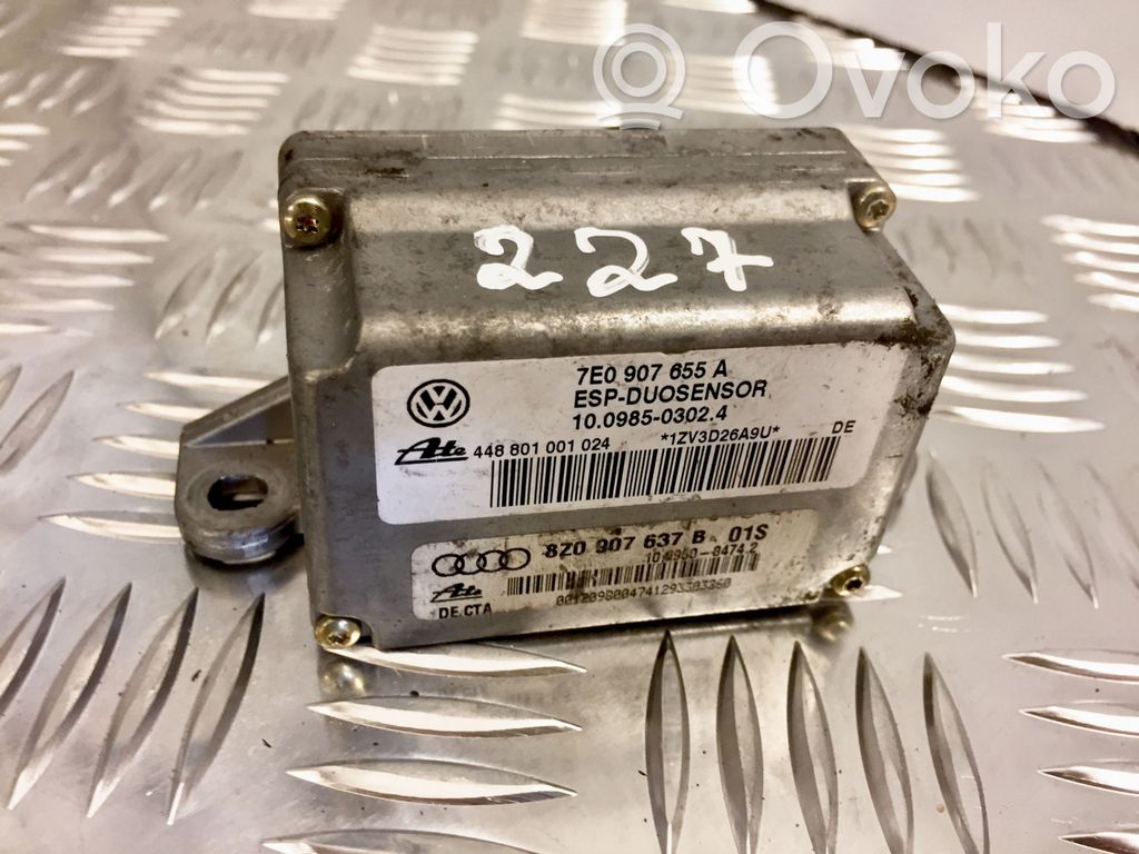 Audi A2 Vakaajan pitkittäiskiihtyvyystunnistin (ESP) 