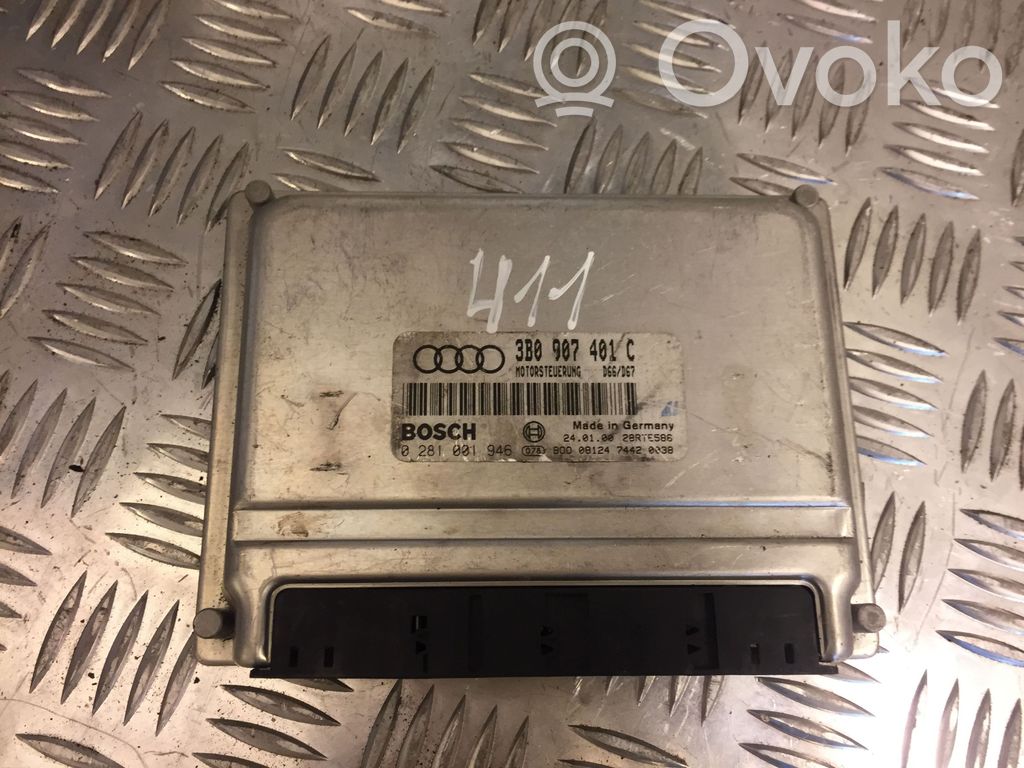 Engine control unit/module   3B0907401C