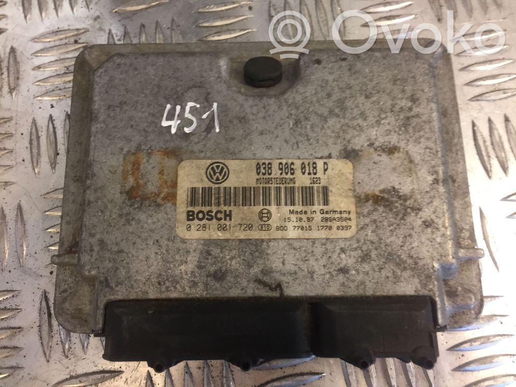 Volkswagen PASSAT B5.5 Engine control unit/module 