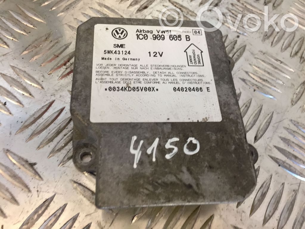 Volkswagen PASSAT B5.5 Airbag control unit/module 