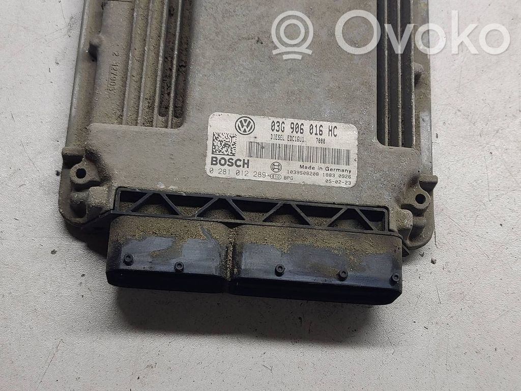 Seat Toledo III (5P) Engine control unit/module ECU 