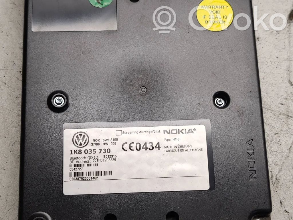 Volkswagen Golf V Moduł / Sterownik Bluetooth 