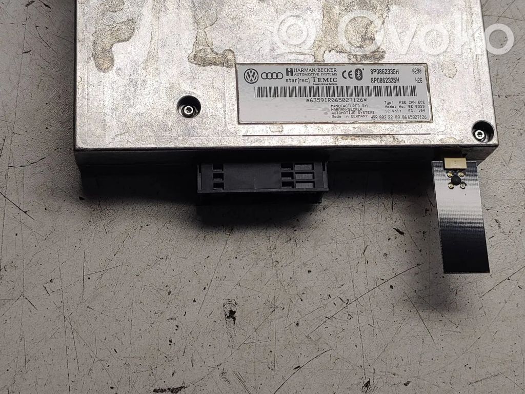 Unidad de control/módulo de bluetooth   8P0862335H,55027126