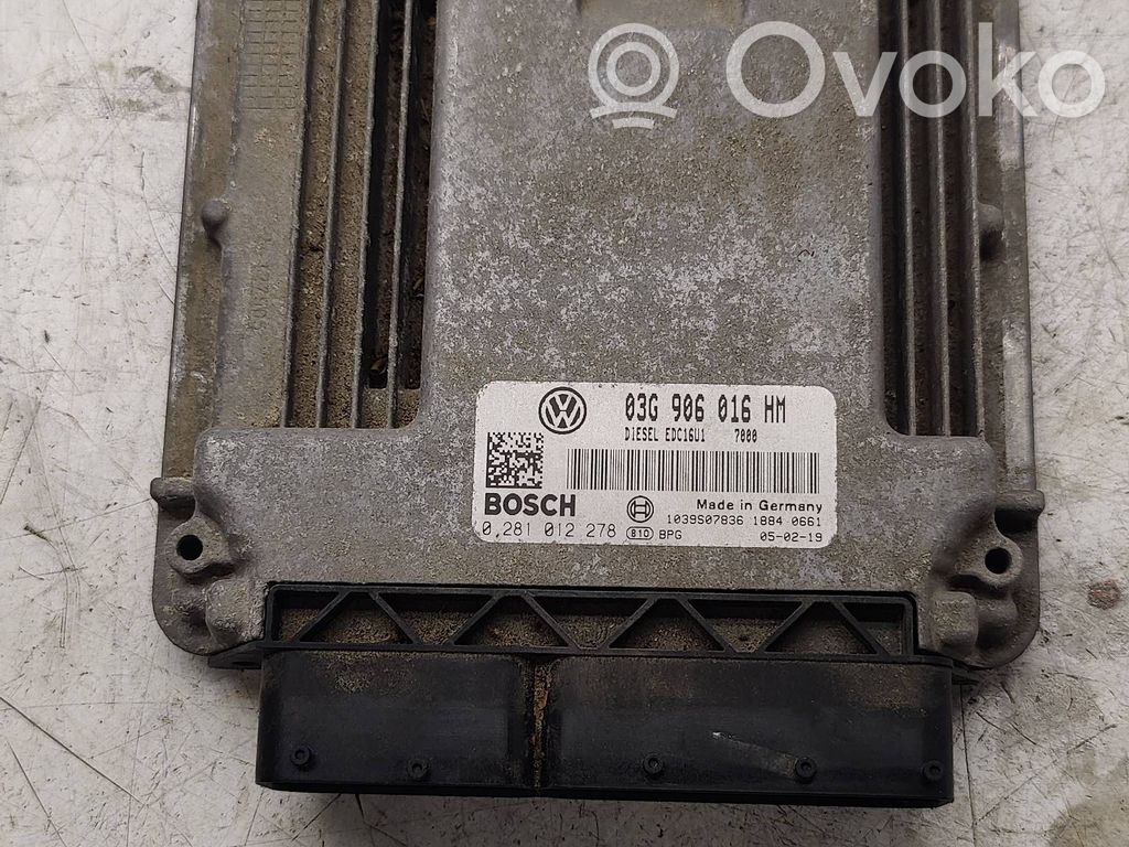 Seat Altea Engine control unit/module 