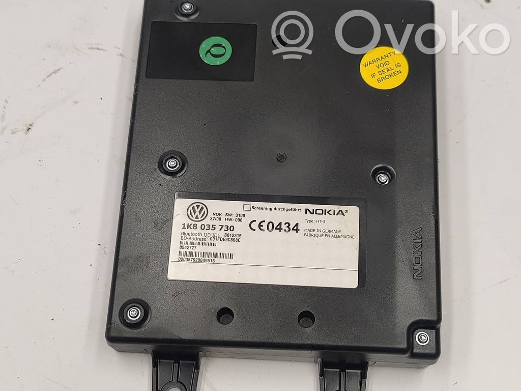 Bluetooth control unit module   1K8035730