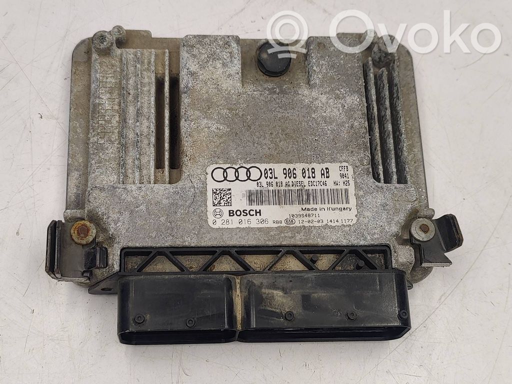Audi A3 S3 8P Engine control unit/module 