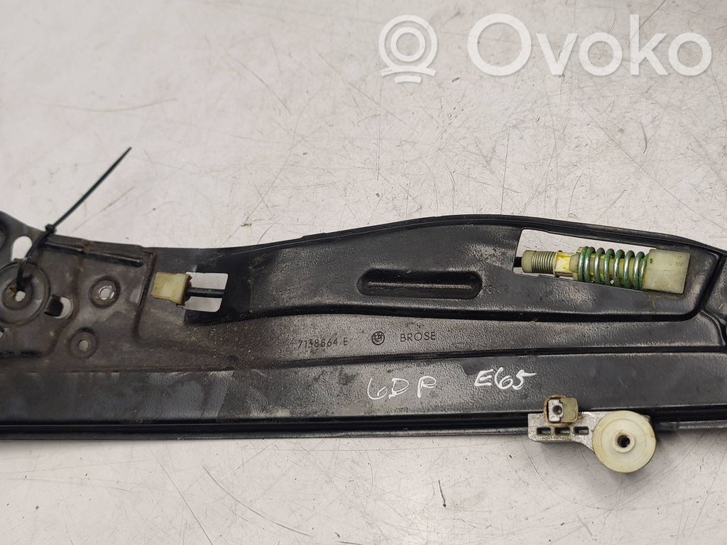 BMW 7 E65 E66 Elektryczny podnośnik szyby drzwi tylnych 