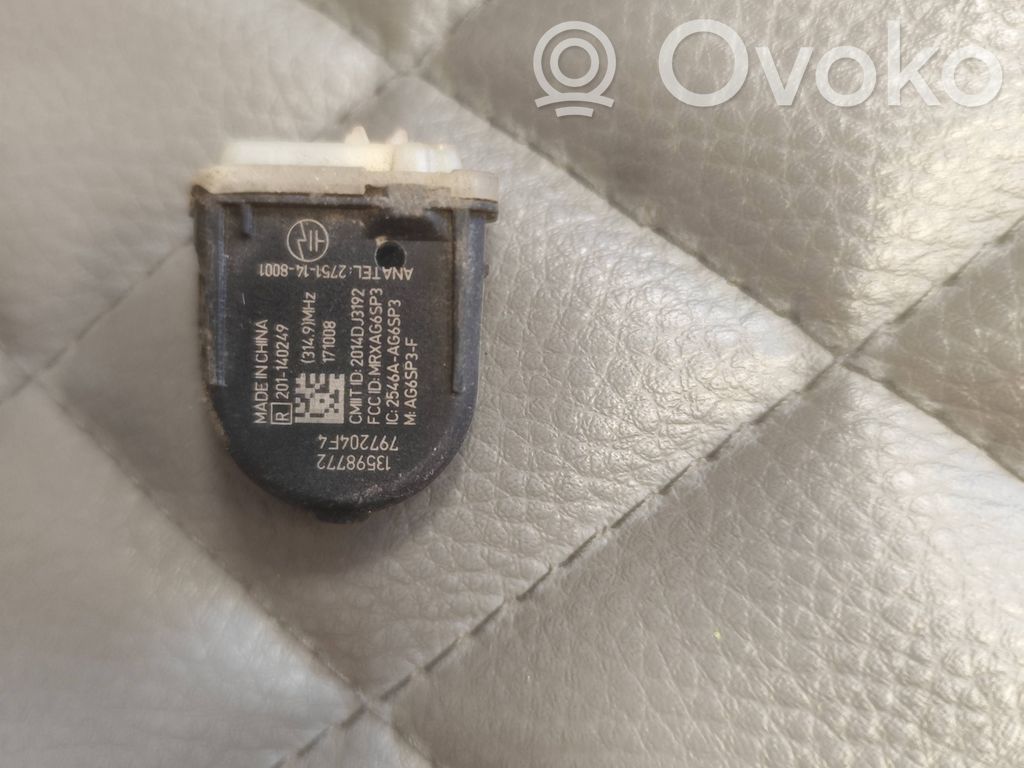 Chevrolet Volt II Sensor de presión del neumático 