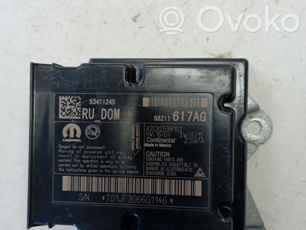 Chrysler Pacifica Airbag control unit/module 