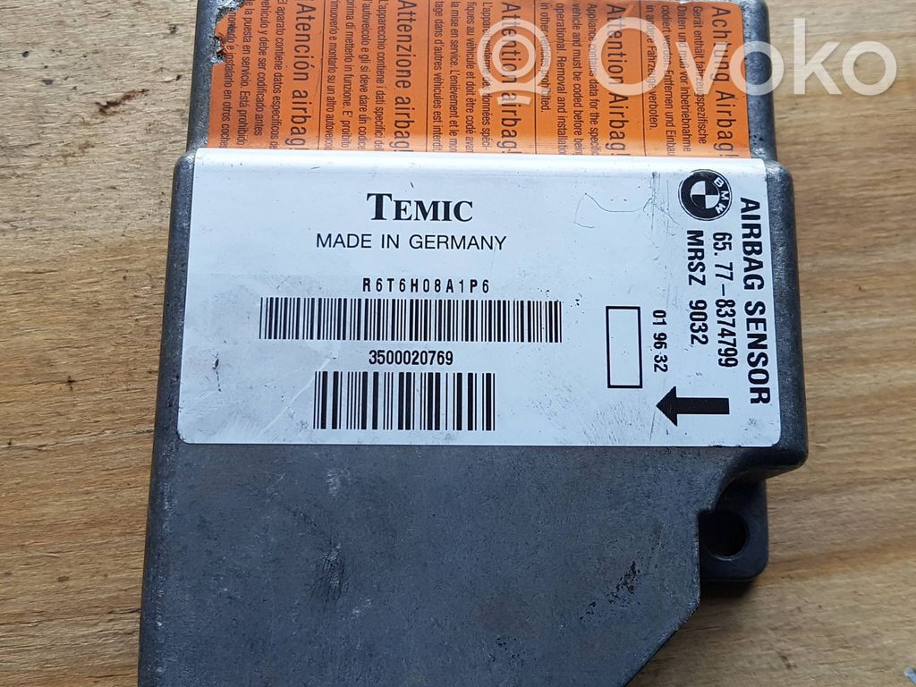 Airbag control unit/module   65778374799,3500020769,R6T6H08A1P6