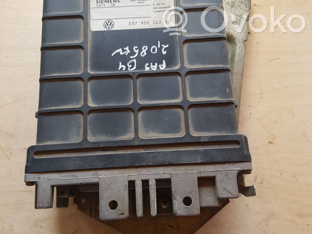 Engine control unit/module   037906022GD,5WP4130,CG005830