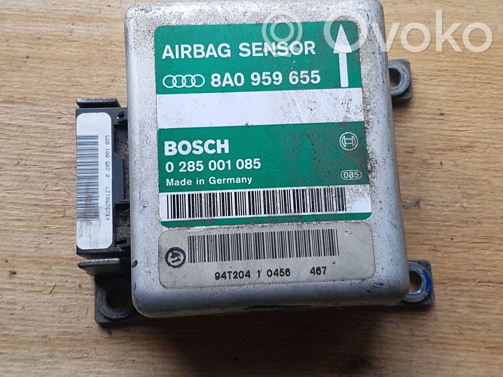 Airbag control unit/module   8A0959655,94T20410456,0285001085