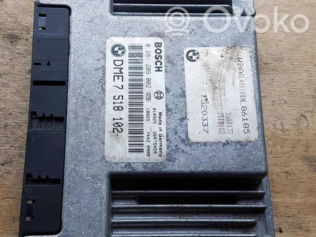 BMW 7 E65 E66 Calculateur moteur ECU 