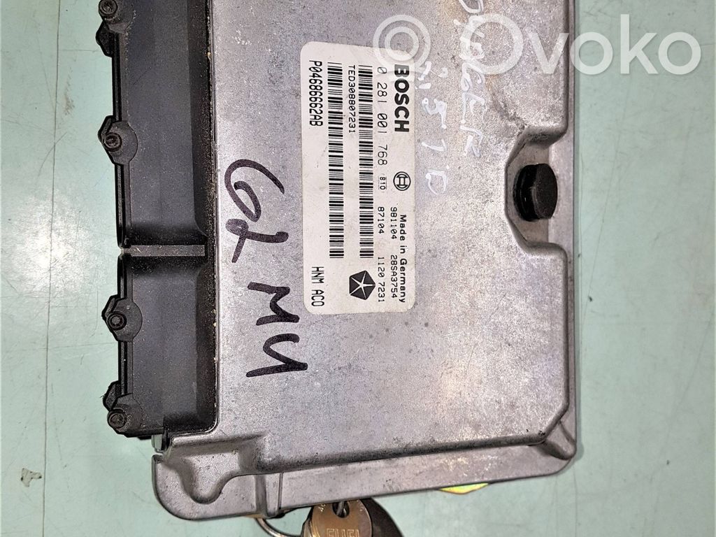 Engine control unit/module   0281001768