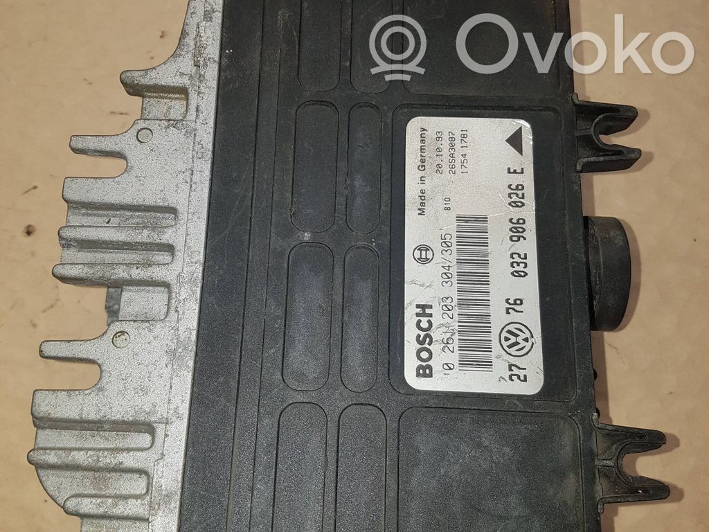 Engine control unit/module   032906026E,28SA3087,0261203304