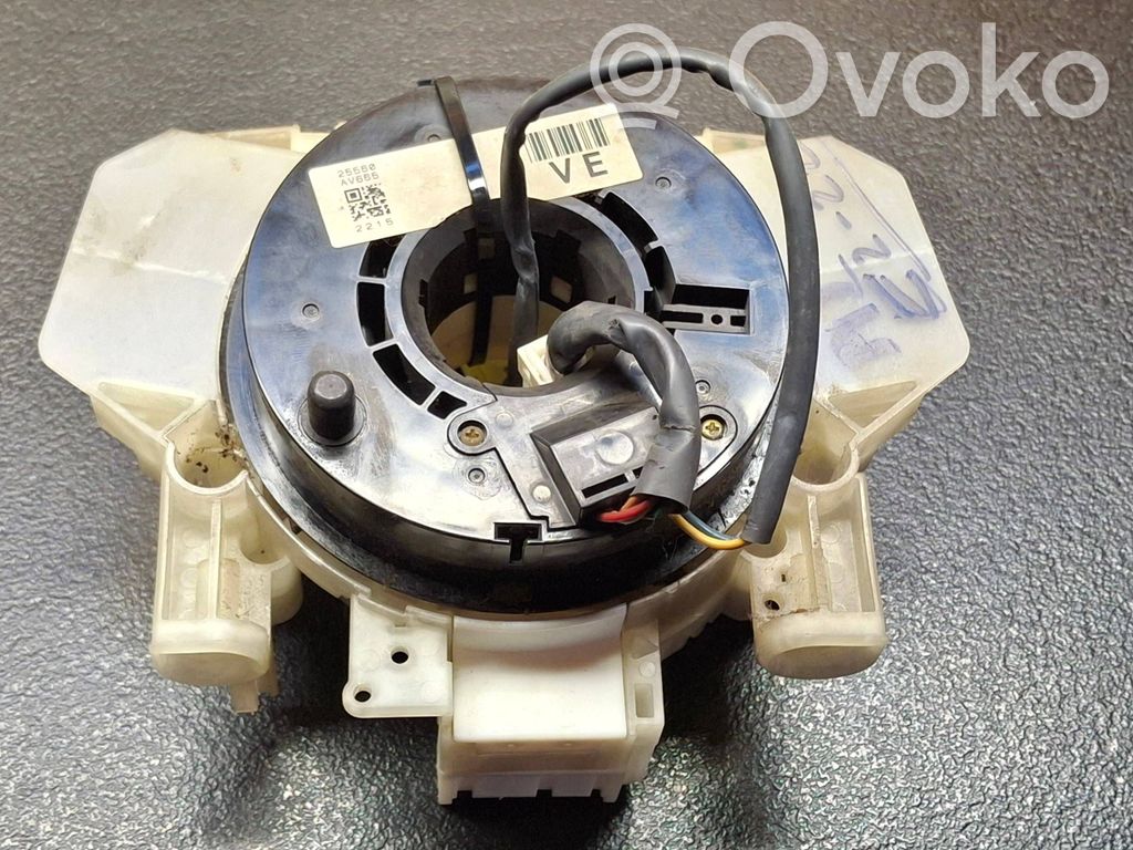 Nissan Primera Bague collectrice/contacteur tournant airbag (bague SRS) 