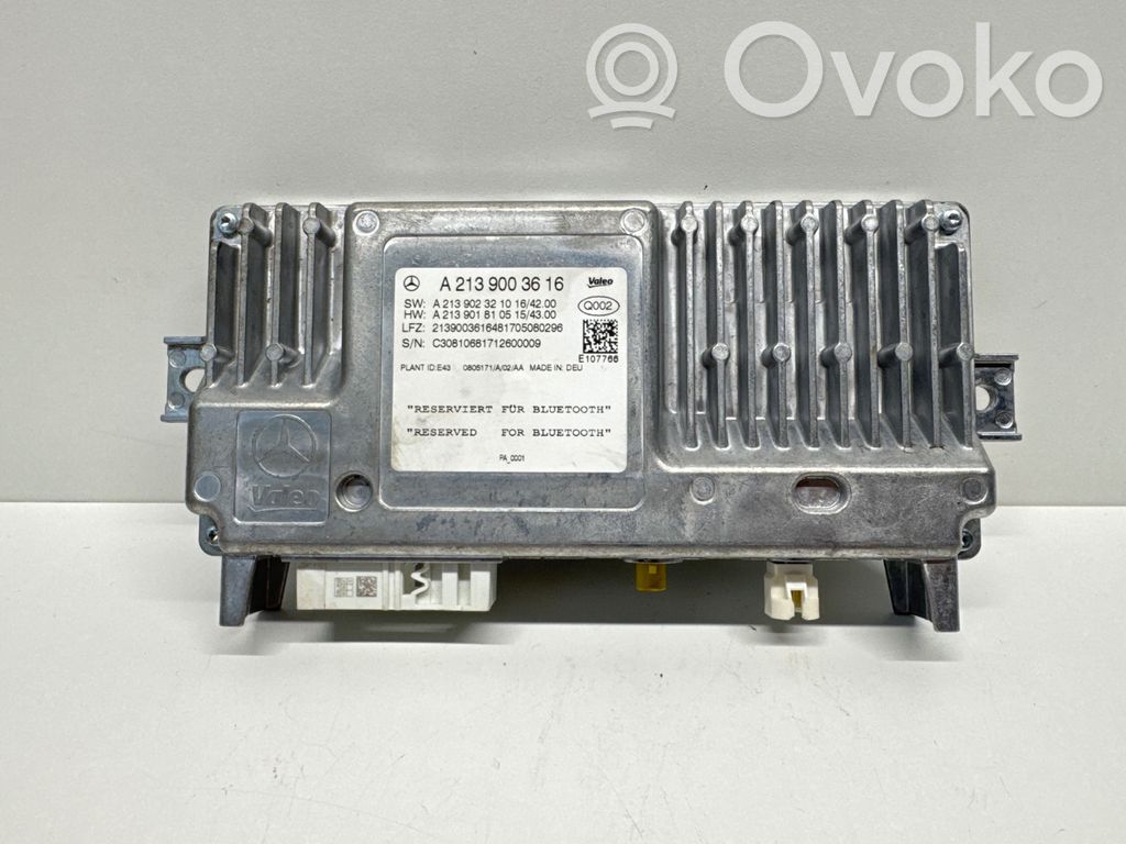 Mercedes-Benz E W213 Camera control unit module 
