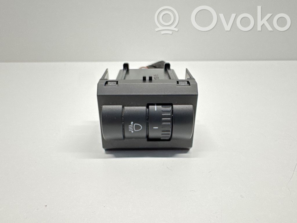 Skoda Rapid (NH) Interruptor de control de altura del faro delantero 