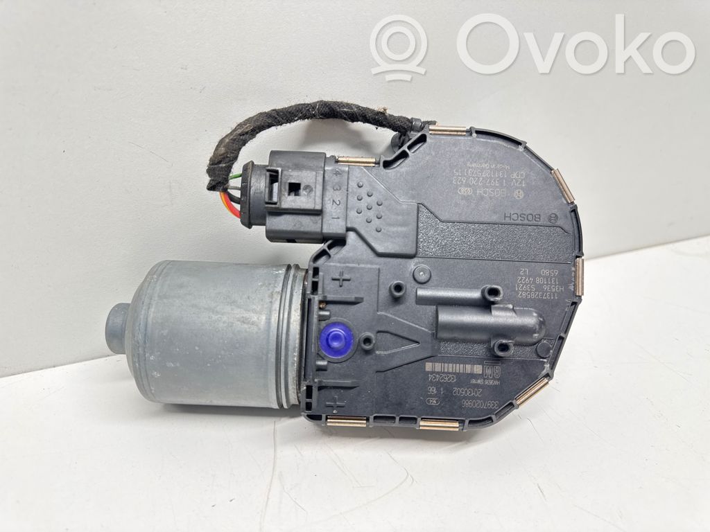 Opel Astra J Front wiper linkage and motor 