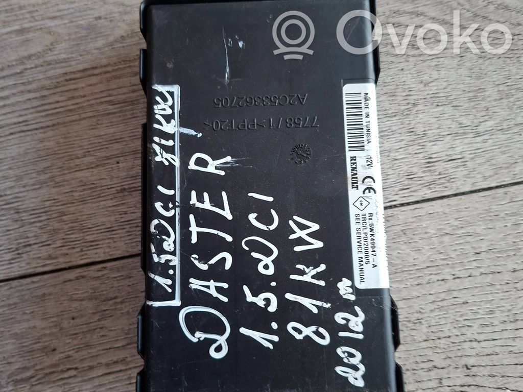 BSM Control unit   U180126007C,5WK49947,8201068829