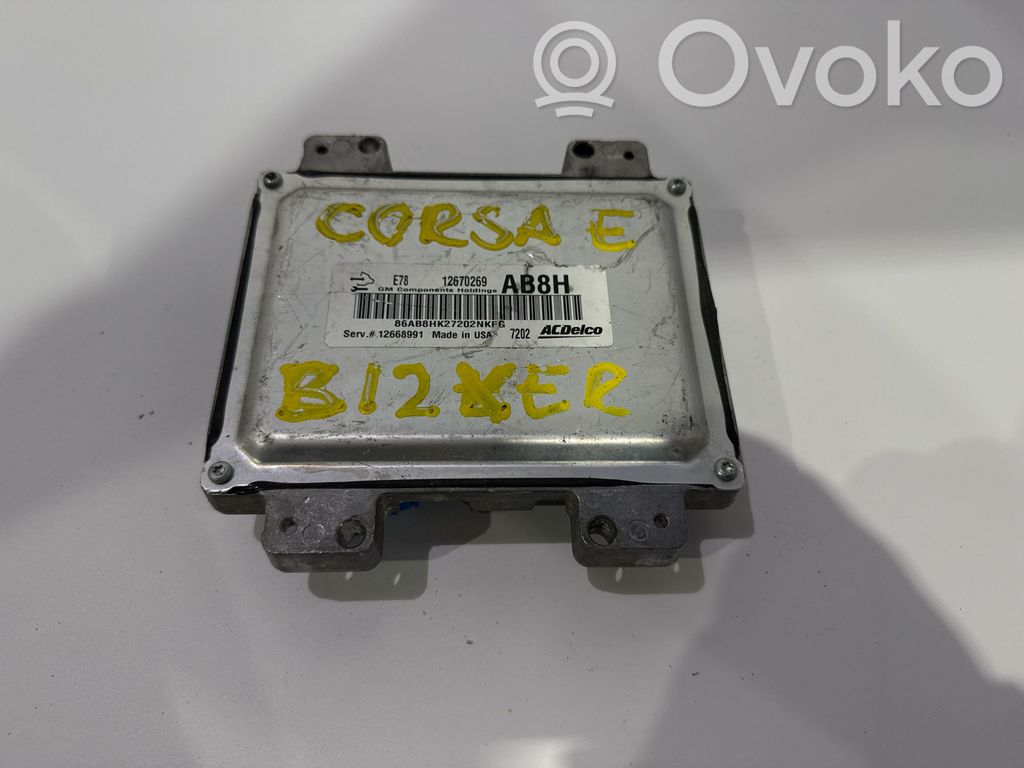 Opel Corsa E Engine control unit/module 