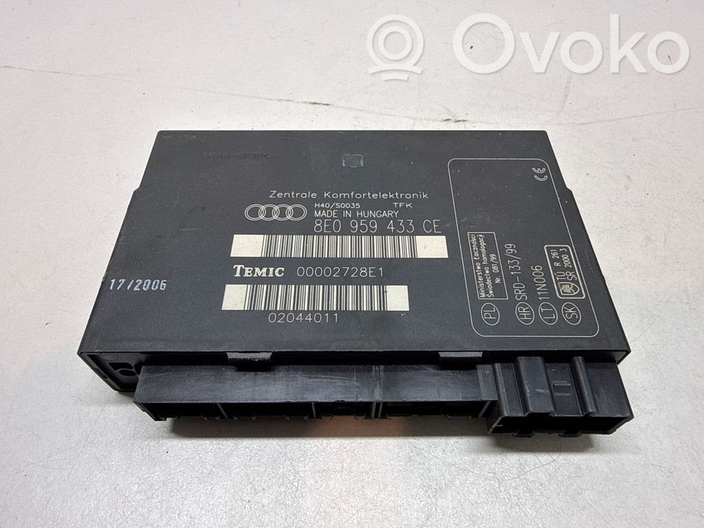 Audi A6 S6 C6 4F Mukavuusmoduuli 