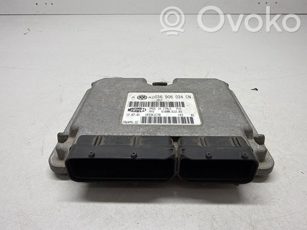 Volkswagen Golf V Engine control unit/module 