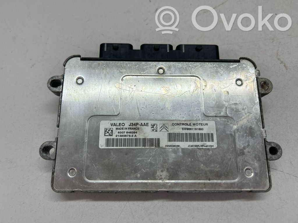 Peugeot Partner Engine control unit/module 