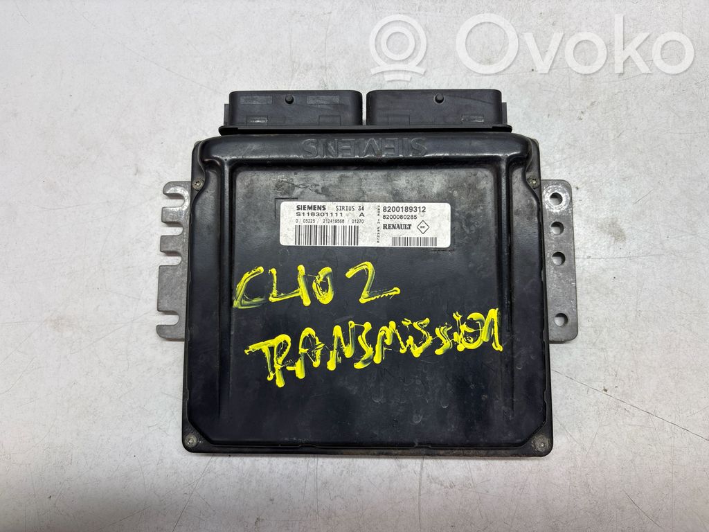 Renault Clio II Engine control unit/module 