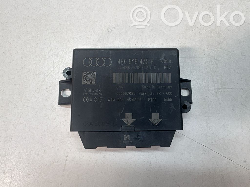 Audi A7 S7 4G Unitate/modul de comandă parcare PDC 