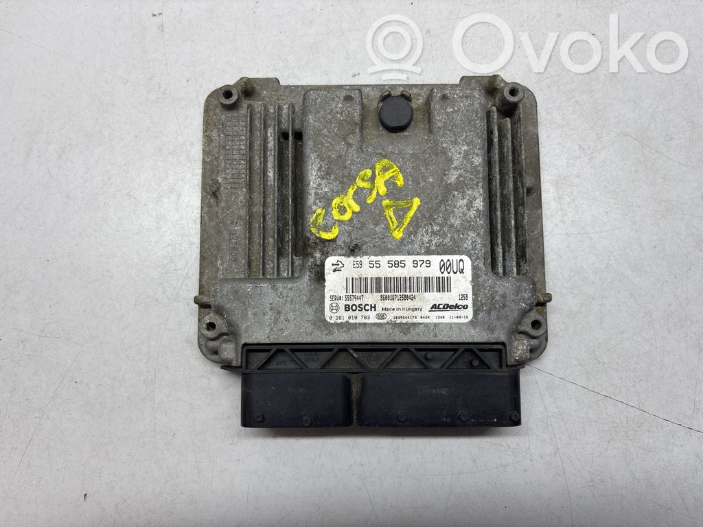 Opel Corsa E Engine control unit/module 