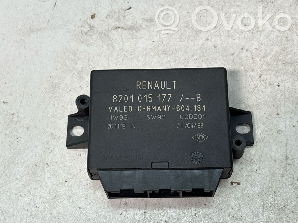 Parking PDC control unit/module   8201015177,604184,C0DE01,261118