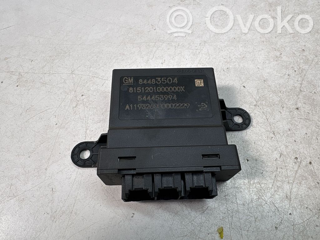 Opel Astra K Parking PDC control unit/module 