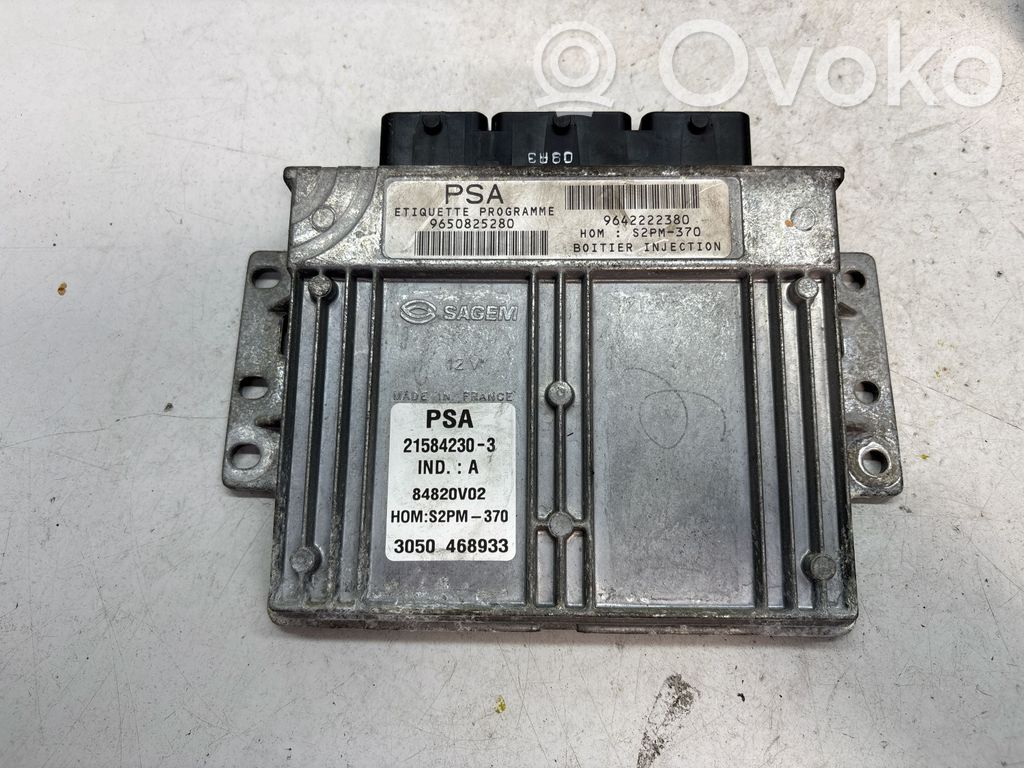 Engine control unit/module   9642222380,9650825280