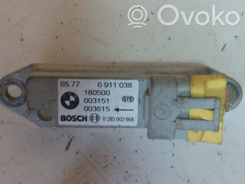 BMW 3 E46 Airbag deployment crash/impact sensor 