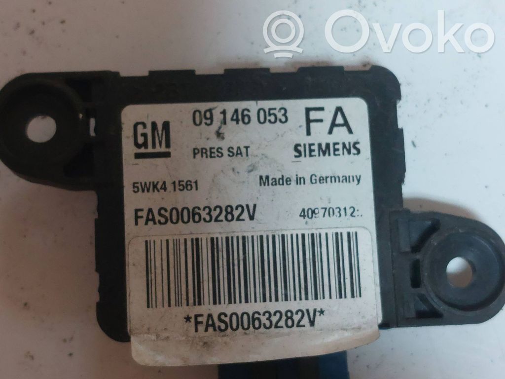 Opel Omega B1 Airbagsensor Crashsensor Drucksensor 